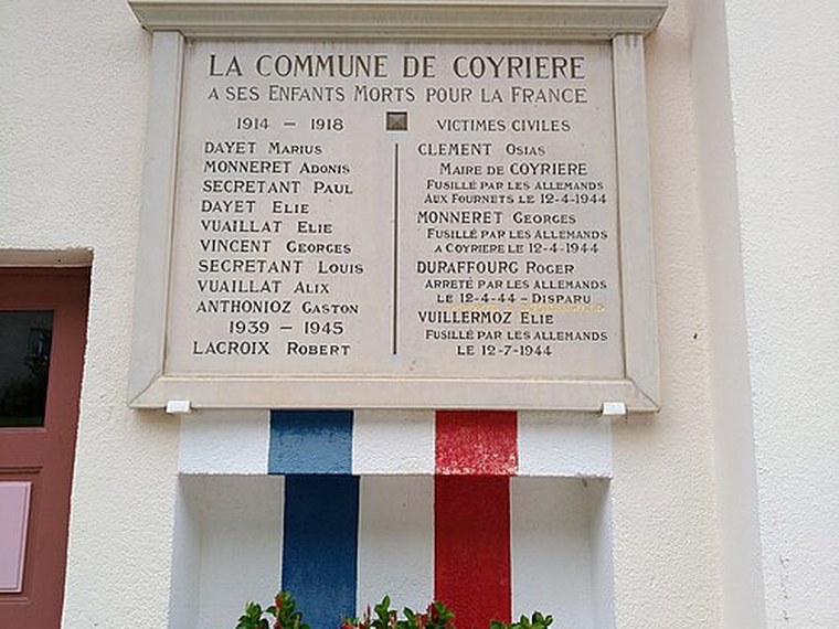 Annuaire des associations de Coyrière - 39 Jura